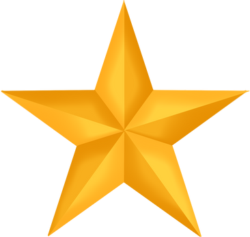 Golden Star Icon